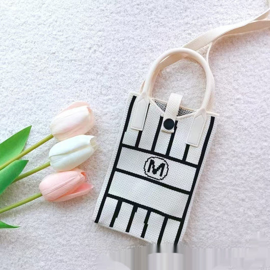 Bolso Bandolera Ligero de Rayas para Mujer - Diseño Versátil Todo Clima - Image 4