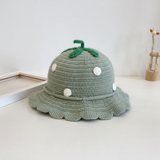Gorro Tejido Cálido con Ala Ancha para Niños - Image 15