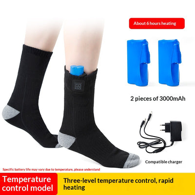 Calcetines Térmicos Recargables con Control de Temperatura en 3 Velocidades - Image 8