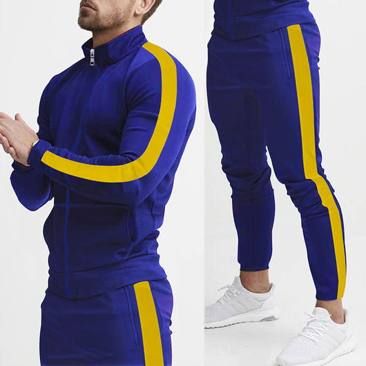 Conjunto Deportivo con Capucha y Combinación de Colores Personalizada para Hombre - Image 4