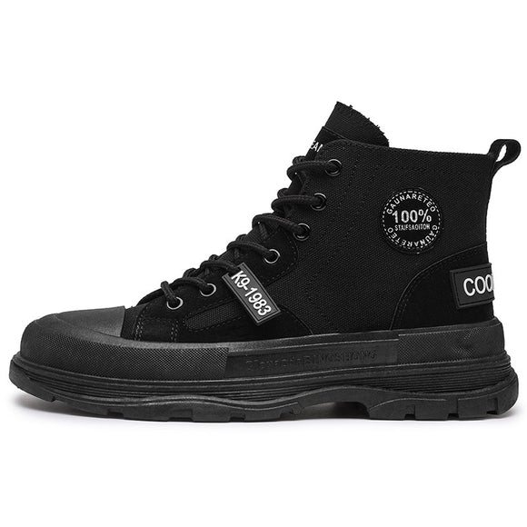 Zapatillas de Lona para Hombre con Suela Gruesa - Primavera y Otoño
