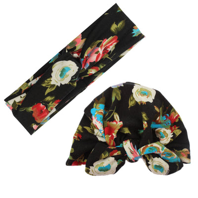Banda para Cabello Estampada con Diseño Cruzado - Image 6
