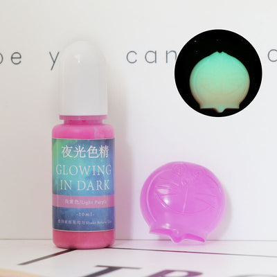 Kit de Resina Epoxi con Pigmento Luminiscente UV y Moldes de Cristal - Image 13