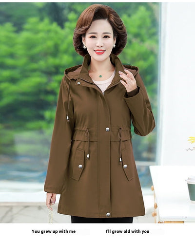 Abrigo Tipo Trench Elegante Largo - Primavera y Otoño - Image 10