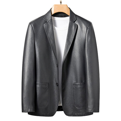 Chaqueta de Cuero para Hombre Estilo Moderno - Image 5