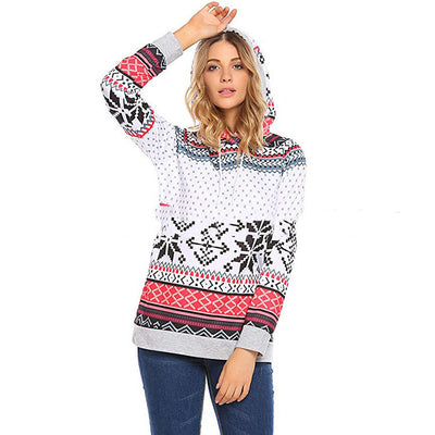 Sudadera Navideña con Doble Capucha para Mujer - Image 6