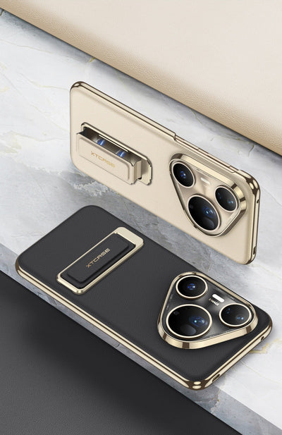 Funda de Cuero para Pura80Ultra con Correa de Muñeca y Soporte Giratorio - Image 17
