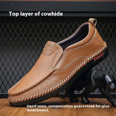 Zapatos Casuales de Cuero para Hombre sin Cordones - Image 3