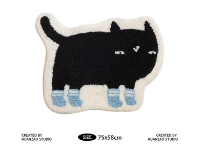 Tapete Infantil Absorbente Antideslizante con Diseño de Gatos - Image 4