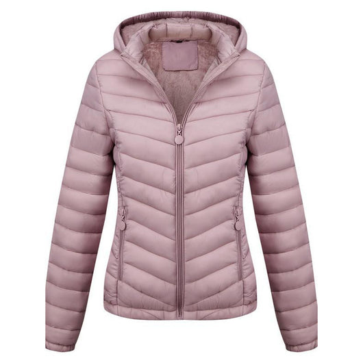 Abrigo de Invierno para Mujer con Capucha y Cierre de Cremallera - Image 2