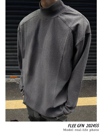 Camiseta Térmica Cuello Alto de Manga Larga para Hombre - Image 12