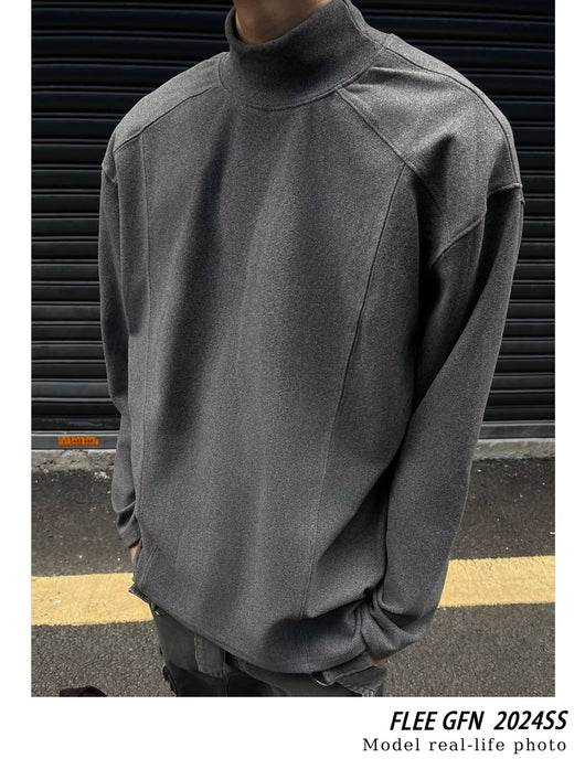 Camiseta Térmica Cuello Alto de Manga Larga para Hombre - Image 12