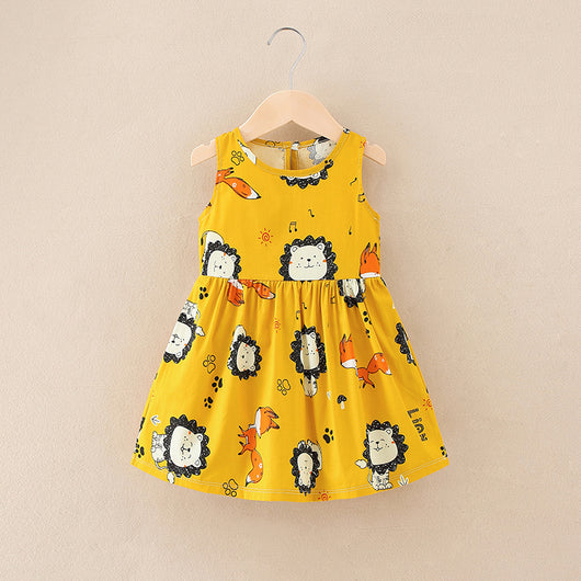 Vestido Falda Línea A para Niñas - Tallas Pequeña y Mediana - Image 11