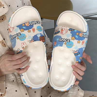 Pantuflas Plataforma EVA con Diseño Graffiti para Mujer - Image 10