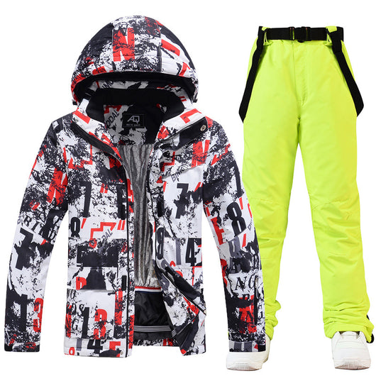 Traje de Esquí para Hombre - Abrigo Impermeable y Cortavientos para Invierno - Image 12