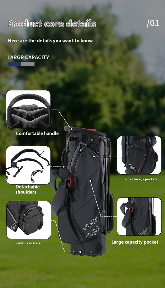 Bolsa Organizadora de Pelotas de Golf con Protección Anticolisión - Image 11