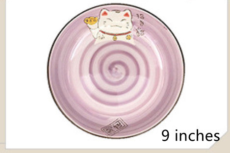 Tazón de Cerámica Gato de la Suerte Estilo Japonés - Image 27