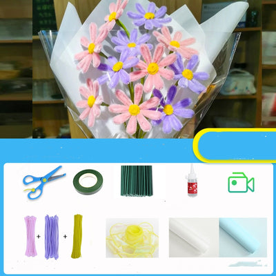 Kit DIY Ramo de Flores Hecho a Mano para Niñas - Día de la Mujer - Image 20