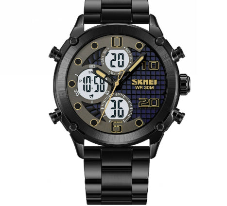 Reloj Deportivo Hombre Doble Movimiento Electrónico Multifuncional - Image 16