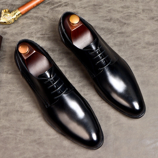 Zapatos de Negocios para Hombre con Cordones de Cuero Premium Estilo Británico - Image 11