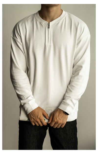 Camiseta Casual Hombre Manga Larga con Cierre - Image 16