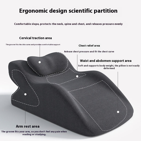 Almohada de Espuma Viscoelástica para Elevación de Piernas y Descompresión