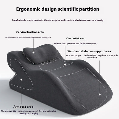 Almohada de Espuma Viscoelástica para Elevación de Piernas y Descompresión