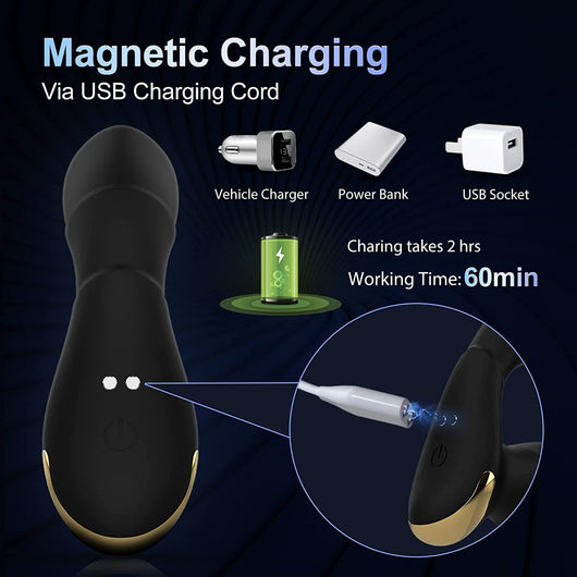 Masajeador de Próstata Retráctil con Control Remoto Inalámbrico - Image 10