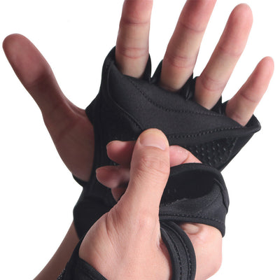 Guantes de Entrenamiento Fitness Antideslizantes y Transpirables de Medio Dedo - Image 11
