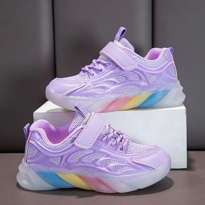 Zapatillas Deportivas Infantiles Mesh Blancas - Image 16