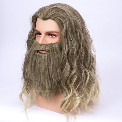 Peluca y Barba de Seda Mate Halloween - Calidad Premium - Image 10