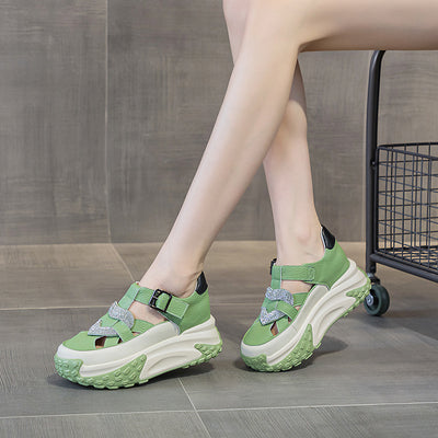 Zapatillas Plataforma Gruesa Estilo Coreano Casual para Mujer - Image 6