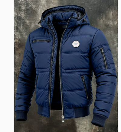 Chaqueta Acolchada de Algodón Casual para Hombre - Image 11