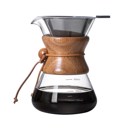 Cafetera de Vidrio Borosilicato para Preparar Café a Mano - Image 8