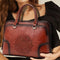 Bolso Tote Ejecutivo con Textura Embossed Vintage