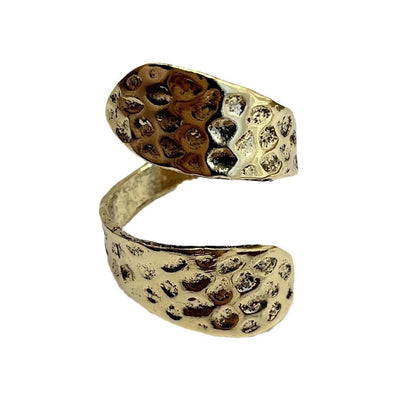 Anillo Abierto Cóncavo-Convexo Irregular - Image 5