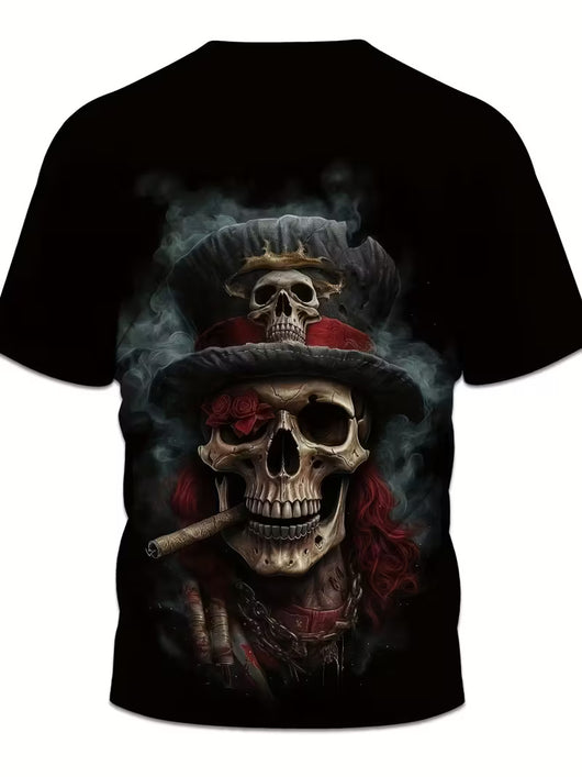 Playera Casual para Hombre con Estampado Digital 3D - Image 30