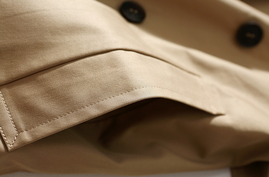 Chaqueta Cortavientos Larga Mujer con Cinturón - Abrigo Elegante Hasta la Rodilla - Image 14