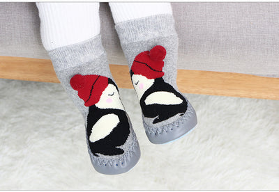 Calcetines Antideslizantes de Algodón para Niños con Diseños Animados - Image 3