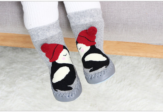 Calcetines Antideslizantes de Algodón para Niños con Diseños Animados - Image 3