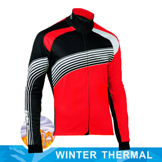 Jersey de Ciclismo Invernal en Lana Merino para Hombre - Image 10