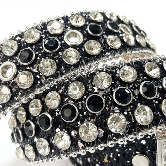 Cinturón de Moda con Remaches y Cristales Brillantes - Image 13