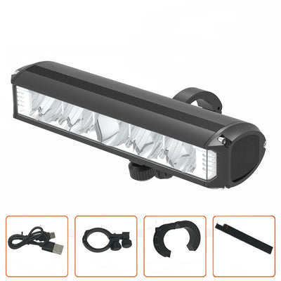 Luz Nocturna Recargable USB para Bicicleta - Image 8