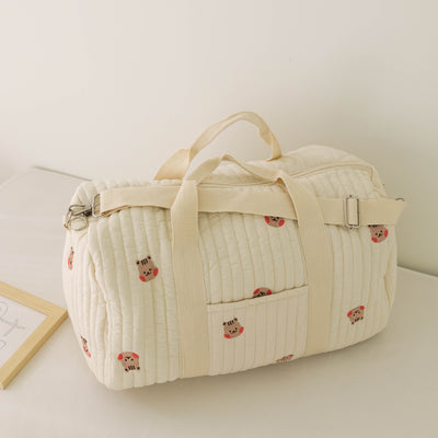 Bolsa Mensajero Momia Bordada Capacidad Grande Viajes Cortos Ligera - Image 9