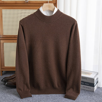 Suéter de Cuello Medio en Lana para Hombre - Image 26