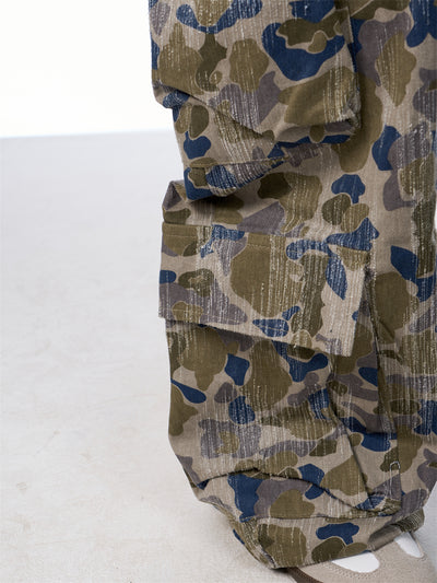 Pantalones Cargo Anchos Camuflaje para Mujer - Estilo Casual y Versátil - Image 22