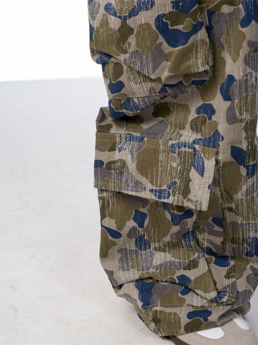 Pantalones Cargo Anchos Camuflaje para Mujer - Estilo Casual y Versátil - Image 22