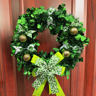 Guirnalda Decorativa de Trébol Verde para Festival Irlandés - Image 8