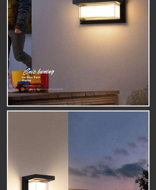 Lámpara LED de Pared Exterior Impermeable con Sensor de Movimiento - Image 23