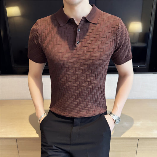 Polo Manga Corta Ice Silk Ultraligero para Hombre - Image 4